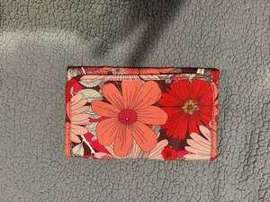 Vera Bradley Lighten Up Travel Makeup Brush Organizer in Bohemian Blooms